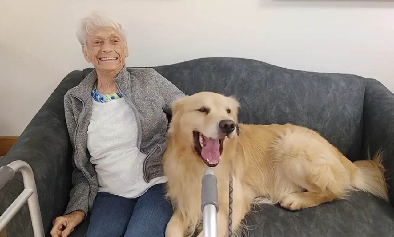 Memory care lounge